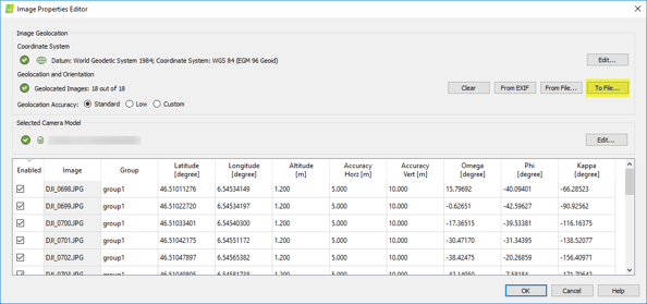 Vertical shift between the model and the GCPs / Cannot mark the